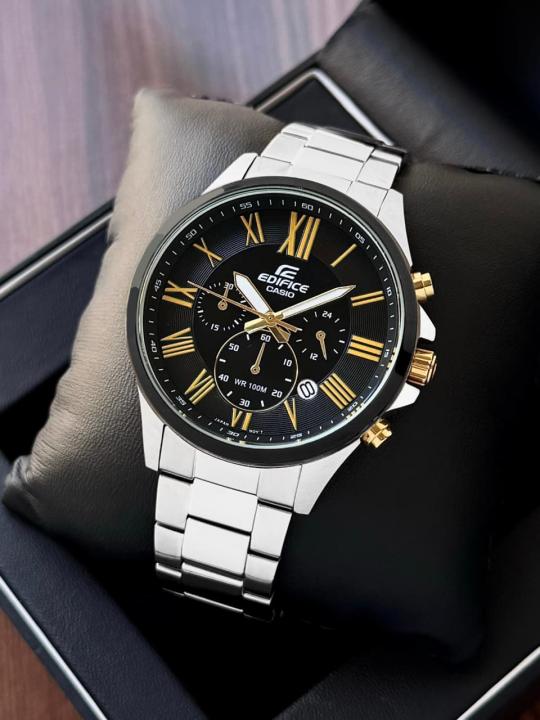 Edifice Casio EX346 Coffee Brown Japan Machine
