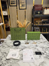 GUCC_I BLACK EMBOSSED BELT COMBO SNAKE-STYLE BUCKLE INCLUDES BOX DUST BAG AND CARRY BAG (12)