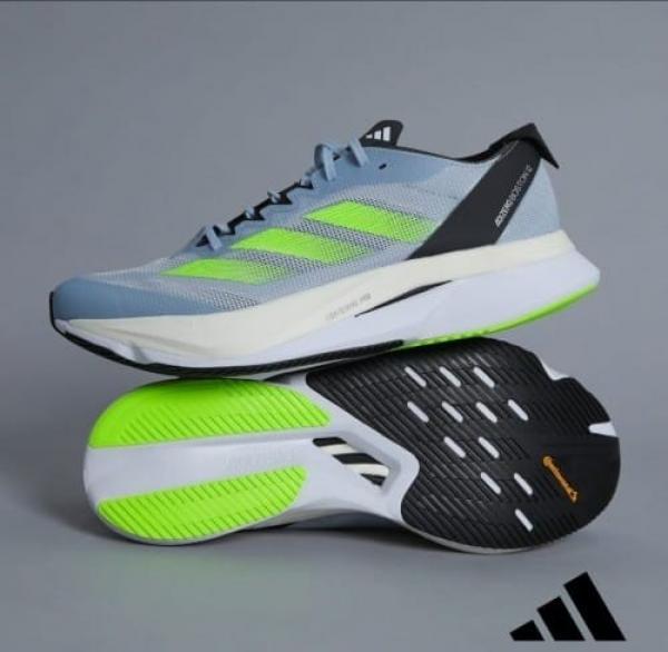 Adizero Boston 12 Blue Lucid Green sale