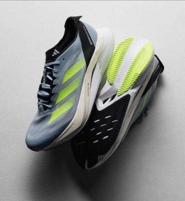 Adizero Boston 12 Blue Lucid Green sale