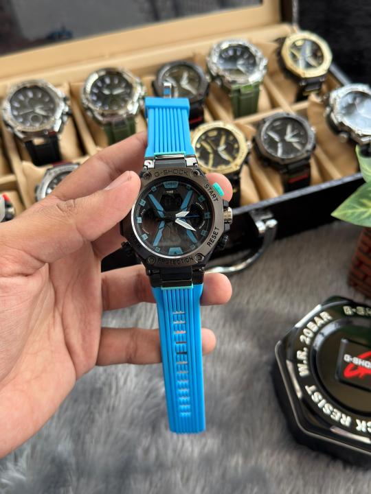Casio Gshock X Analog Digital Blue W207