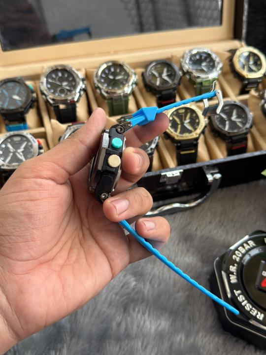 Casio Gshock X Analog Digital Blue W207
