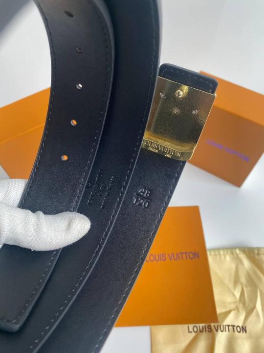LOUIS_VUITTON EMBOSE BELT WID BOX 185