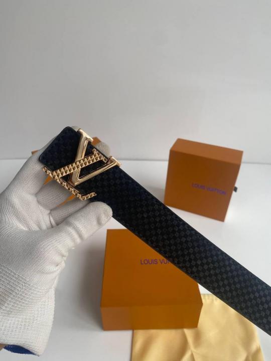 LOUIS_VUITTON EMBOSE BELT WID BOX 185