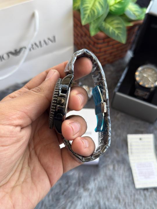 Emporio Arma_i All Chronograph Working Black Gold Premium W236