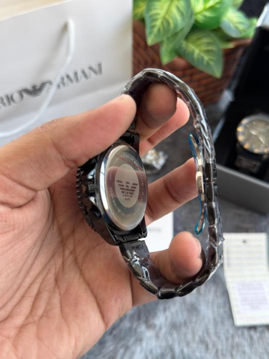 Emporio Arma_i All Chronograph Working Black Gold Premium W236