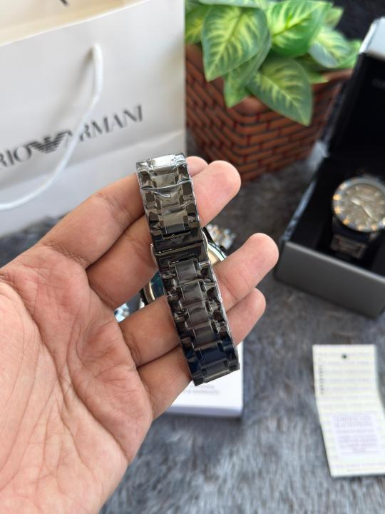 Emporio Arma_i All Chronograph Working Black Gold Premium W236