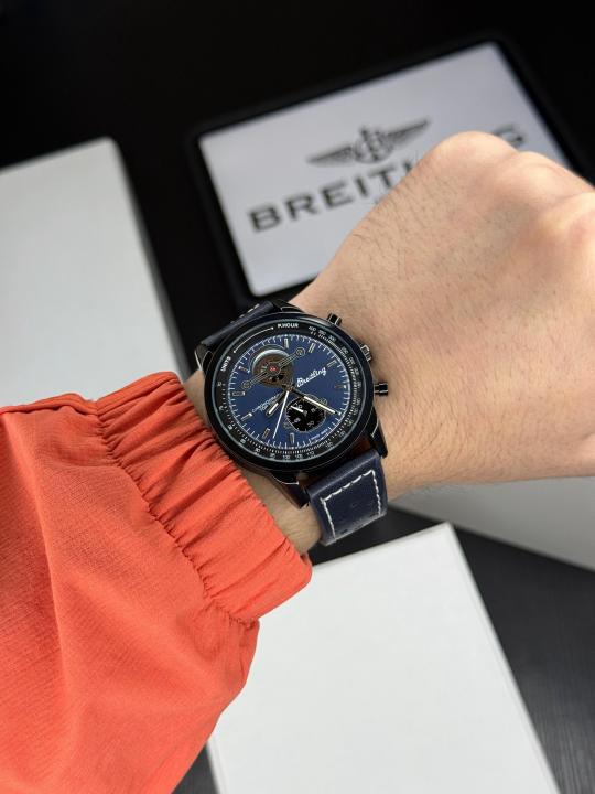 BREITLING BLUE MENS WATCH