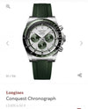 Longines Conquest Chronograph Green Automatic