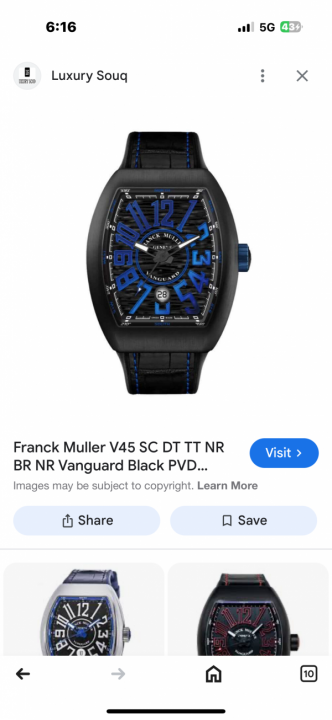 Franck Muller Vanguard