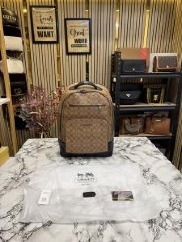 COAC_H ETHAN PREMIUM BAGPACK WITH DUST BAG PREMIUM QUALITY (APRICOT)