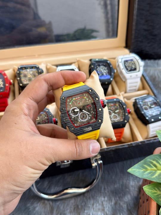 Richard Mille Mclaren Carbon Fibre All Working W252