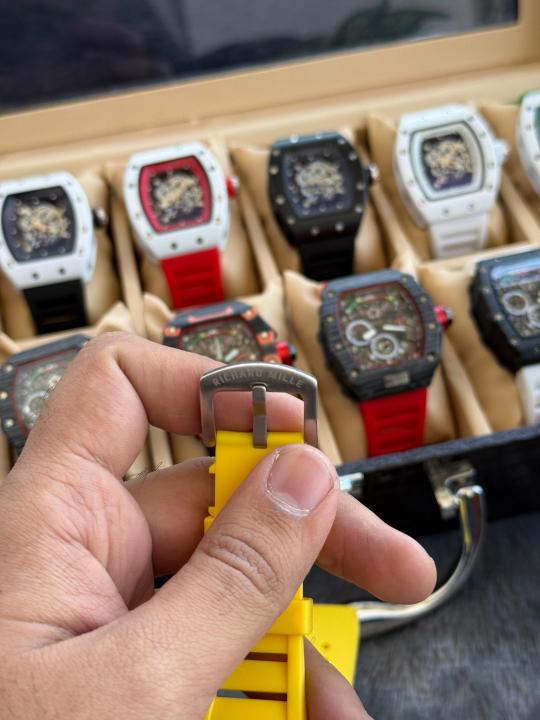 Richard Mille Mclaren Carbon Fibre All Working W252