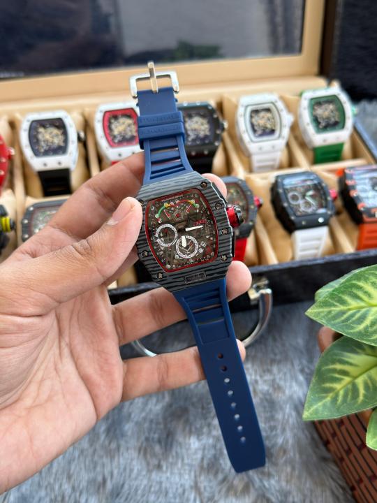 Richard Mille Mclaren Carbon Fibre All Working W254