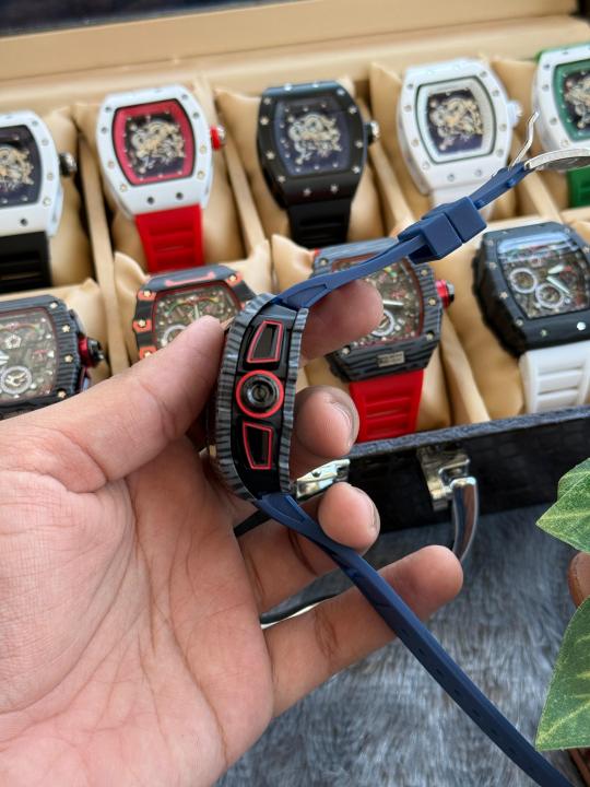 Richard Mille Mclaren Carbon Fibre All Working W254