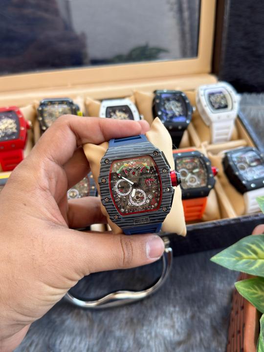 Richard Mille Mclaren Carbon Fibre All Working W254