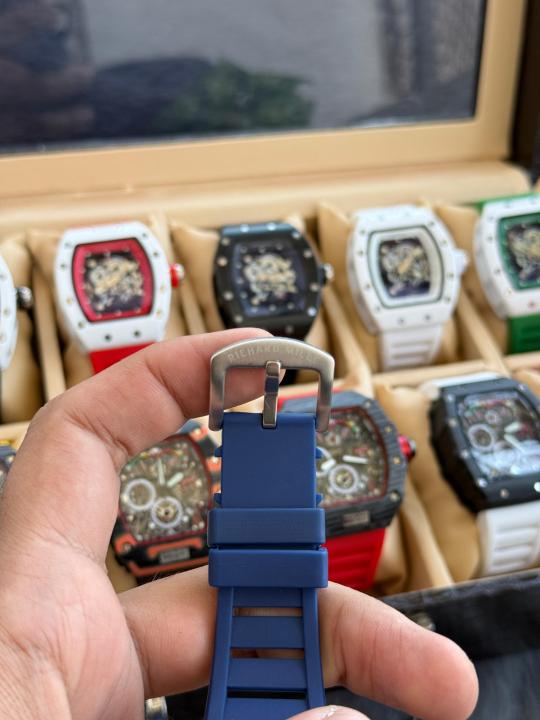 Richard Mille Skeleton Carbon Fibre All Working W253