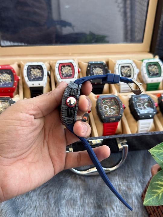 Richard Mille Skeleton Carbon Fibre All Working W253