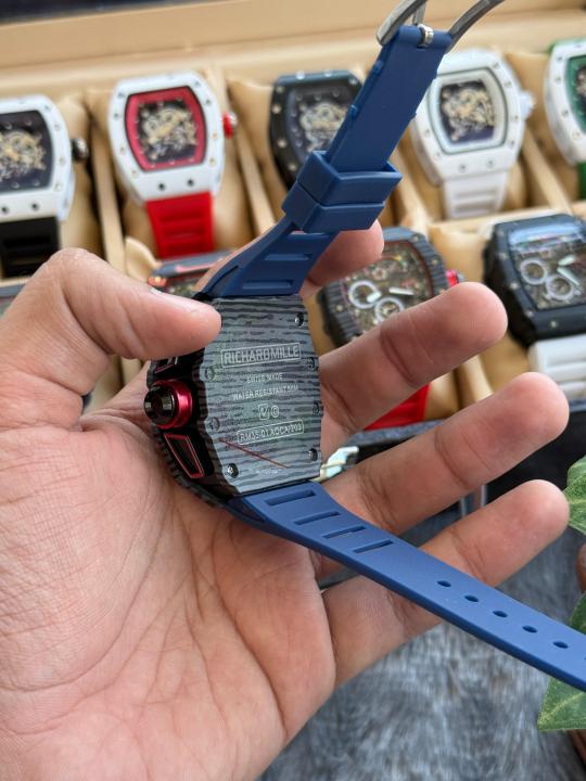 Richard Mille Skeleton Carbon Fibre All Working W253