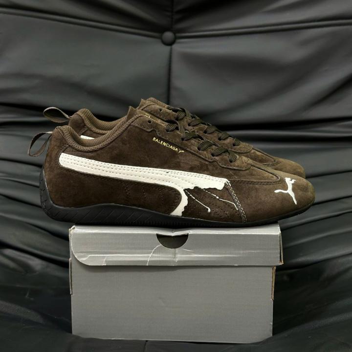 Balenciag_aa x Pummaa Speed Cat HAUTE COFFE 531