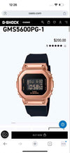 G SHOCK GM 5600 BLACK COPPER
