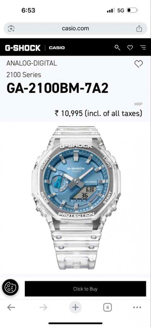 G SHOCK GA 2100