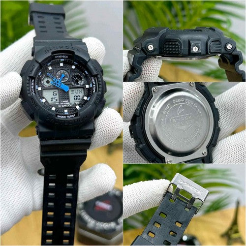 G SHOCK GA 110 BLACK BLUE