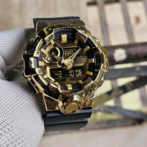 G SHOCK GM 700 metal gold