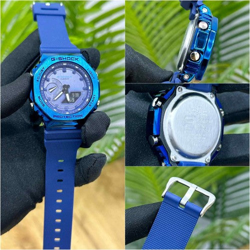 G SHOCK GA 2100 FULL BLUE