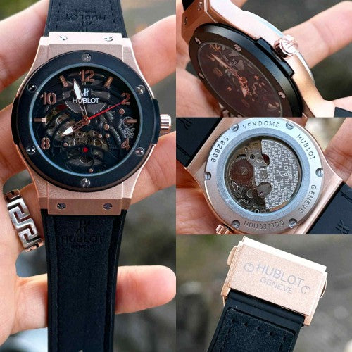 HUBLOT_ AUTOMATIC OPEN HEART SERIES
