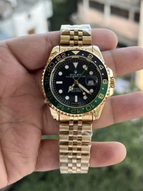 ROLE GMT MASTER 2 GOLD GREEN