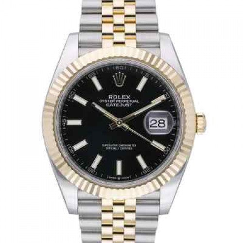 rollex_date just gold black