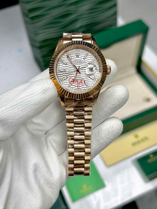 rollex_date just rose white