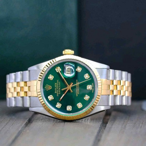 rollex_date just to tone green
