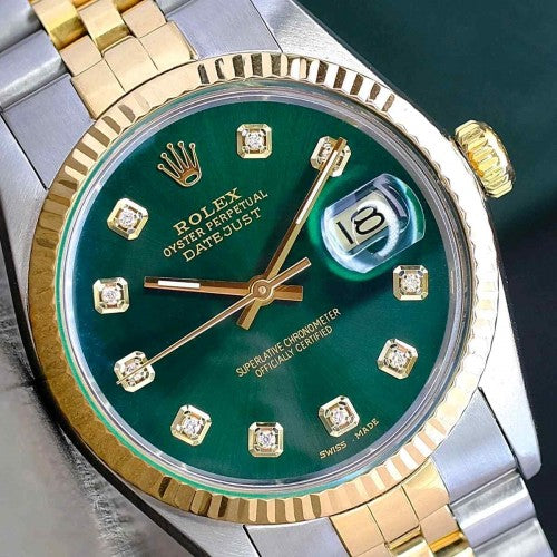 rollex_date just to tone green