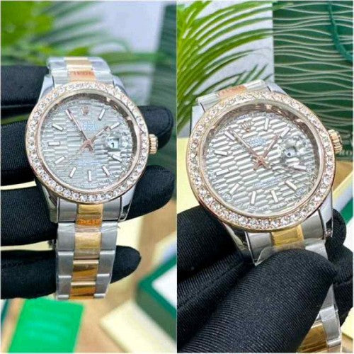 rollex_date just diamond to tone grey dail
