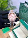 rollex_date just diamond to tone rose gold
