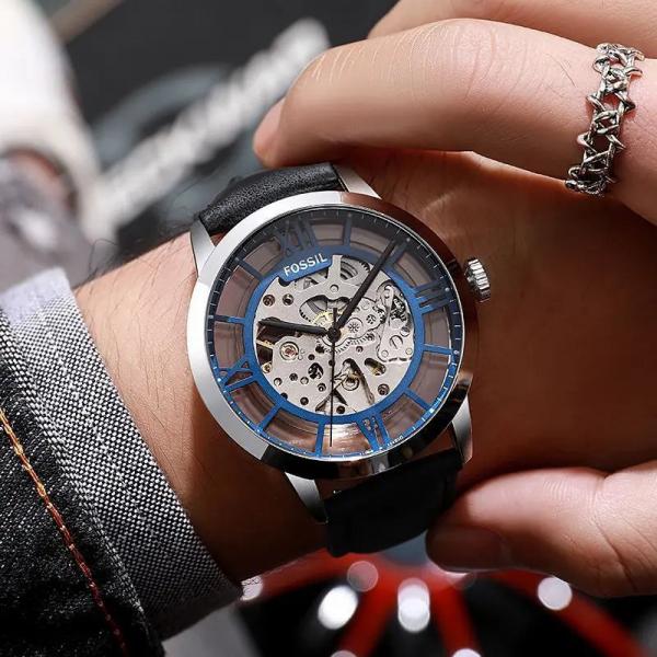 Fossii_l Townsman silver black