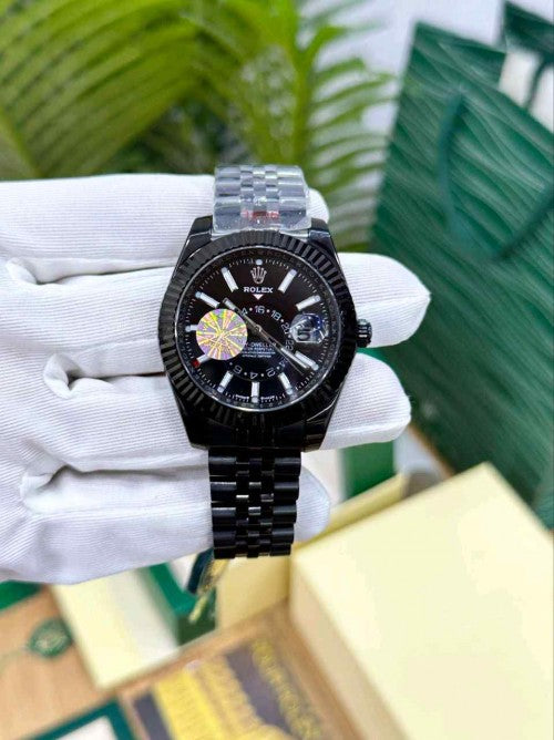 ROLLEX_SKY DWELLER ALL BLACK YZ QUALITY