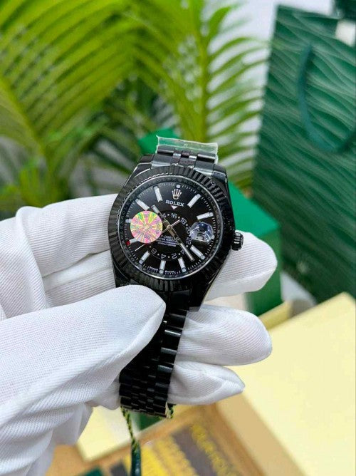 ROLLEX_SKY DWELLER ALL BLACK YZ QUALITY