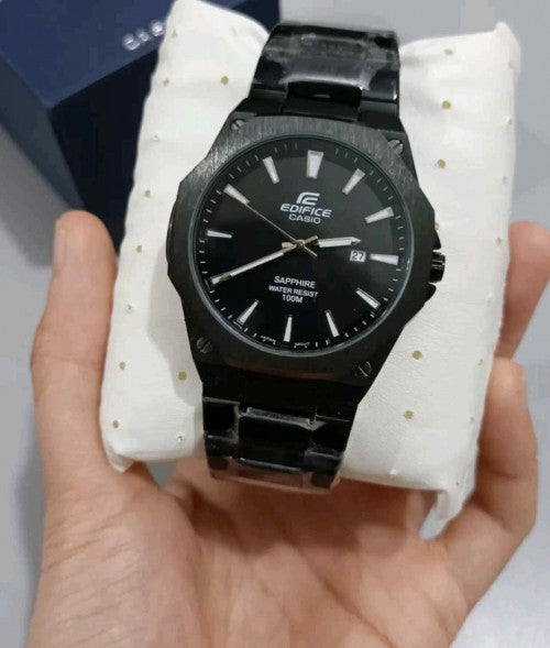 CASIO EDIFICE SLIM SERIES BLACK DIAL