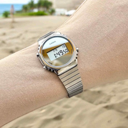 Casio vintage full silver