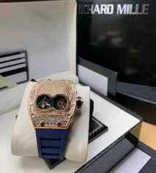RICHARD_ MILLE_ BLUE FULL DIAMOND ICED 4F5