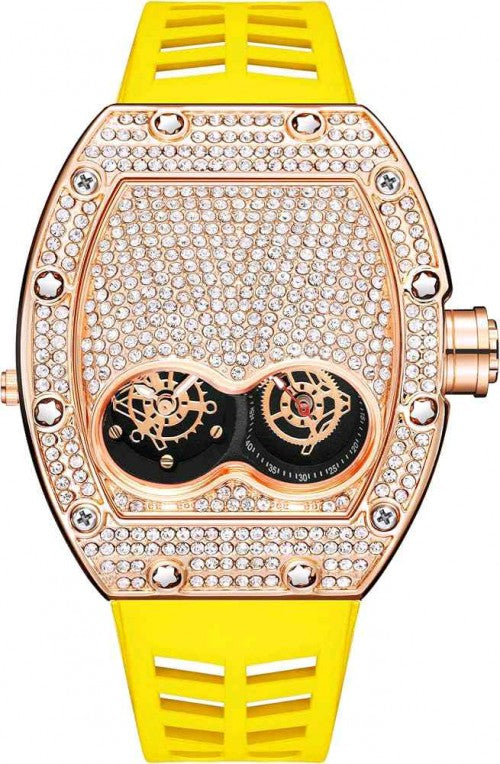 RICHARD_ MILLE_ YELLOW FULL DIAMOND ICED 4F3
