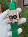 RICHARD_ MILLE_ GREEN FULL DIAMOND ICED 4F8