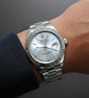 Role_x Oyster Perpetual Date Just Silver-White Working Like Automatic