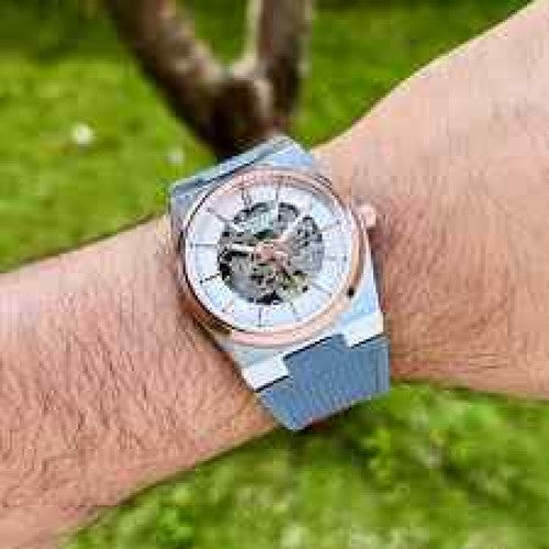 Tissot_ prx automatic rose grey