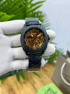FOSSIL_ ALL BLACK  AUTOMATIC OPEN HEART