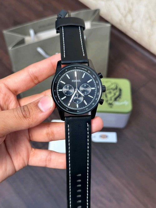 FOSSIL_ SULLIVAN ALL BLACK
