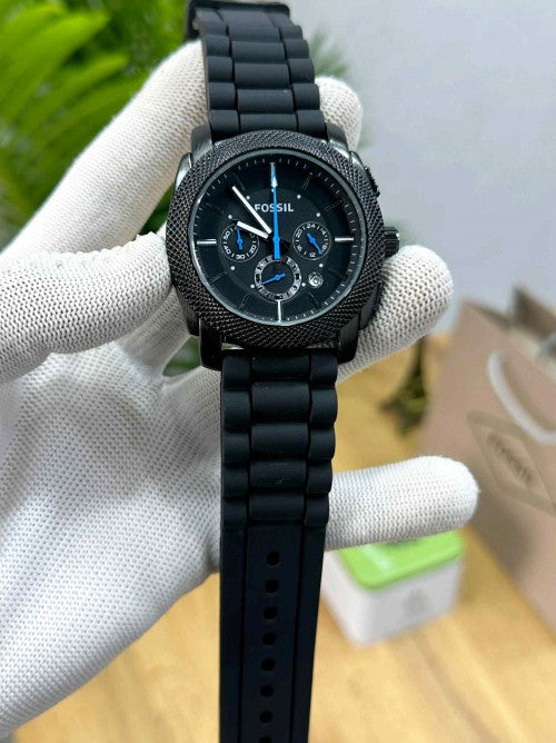 fossil_ fs 4487 black with premium japanese technology